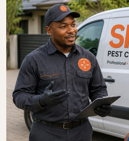 SP Pest Control technician